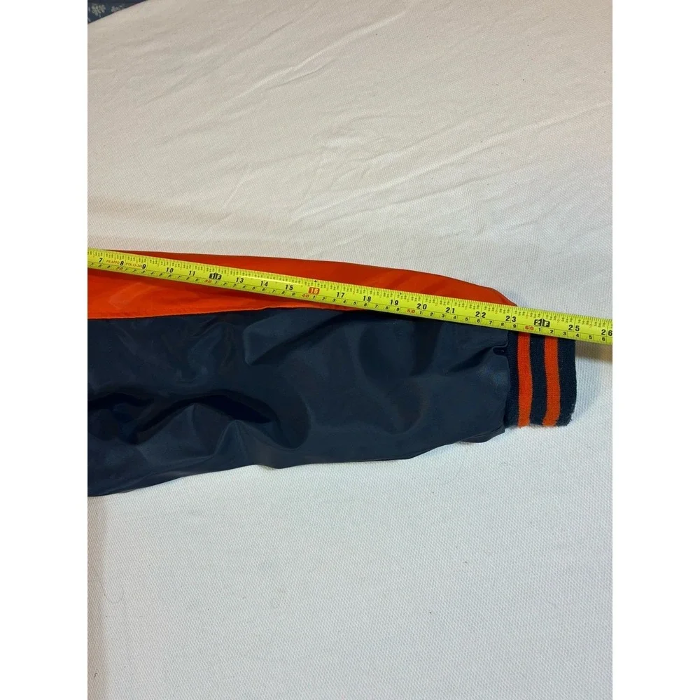 Vintage Steve & Barrys University of Illinois Jacket XXL Blue Orange Bomber